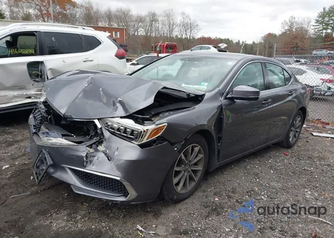 2018 Acura Tlx from USA, damaged, VIN 19UUB1F33JA008836
